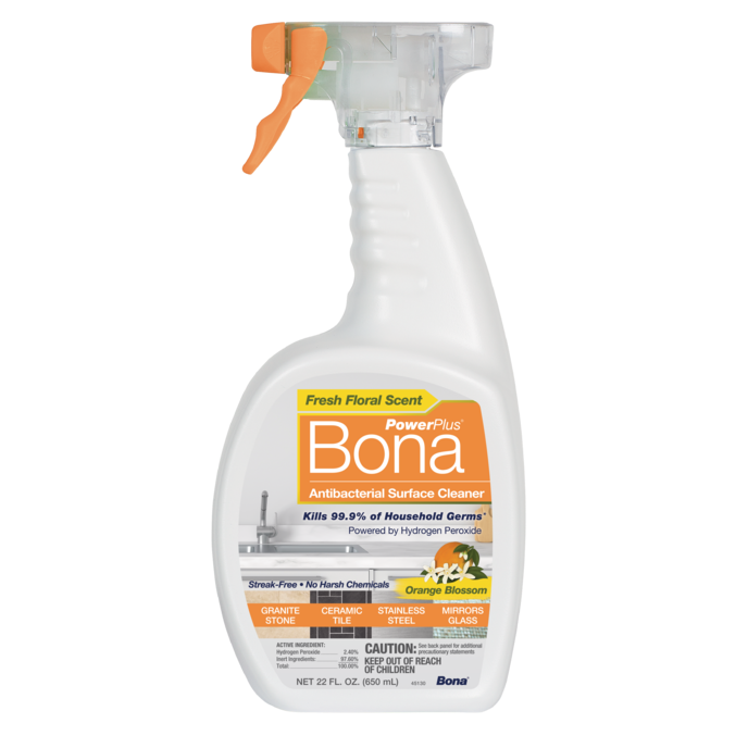 Bona PowerPlus® Antibacterial Surface Cleaner in Orange Blossom Scent