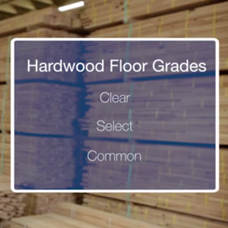 <p>The grade of wood for your floor also impacts the overall look. Learn more about hardwood floor grades at <strong>1:05</strong> in the video.</p><br/>